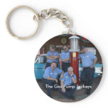 Key chain with Gas Pump Jockeys Photo keychains
