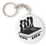 Key Chain with The Crew logo. Greater Light Church keychains