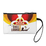 Key Coin Clutch ``Retro Flower Chill Lounge´´ Coin Wallets