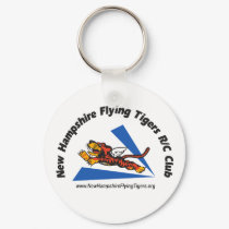 Key fobs with NH Flying Tigers logo keychains