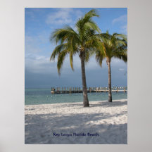 Key Largo Florida Beach Print
