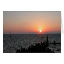 Key Largo Sunset cards by americycle Key Largo Sunset cards