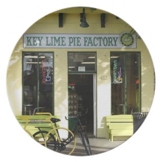 Key Lime Pie Dinner Plate