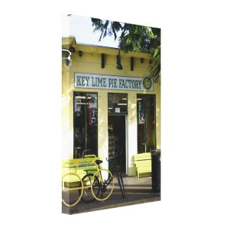 Key Lime Pie Gallery Wrap Canvas