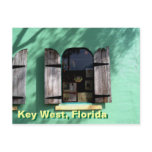 Key Lime Pie Key West Florida Window Postcard art