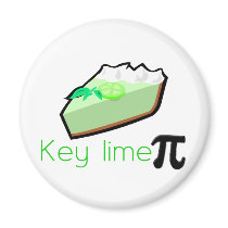Key Lime Pie Refrigerator Magnets
