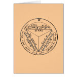 Key of Solomon 17 Greeting Card