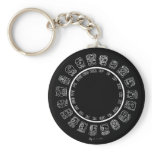 Key ring Maya Calendar keychains