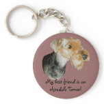 Key supporter “Airedale Terrier! 01 Key Chain