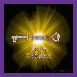 Key To Happiness! Poster posters