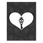 Key to Love I Postcards