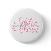 Key to my heart pinback button