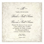 Key to my Heart, Doves Swirl Weddings Invite
