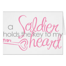 Key to my heart greeting card