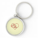 Key To My Heart Key Chain keychains by MissMissyLue Key To My Heart Key Chain keychains