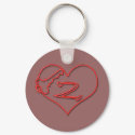 Key To My Heart Key Chain keychains by MissMissyLue Key To My Heart Key Chain keychains