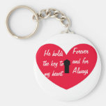 Key to my heart Keychain