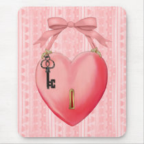 Key To My Heart mousepads by Spice Key To My Heart mousepads