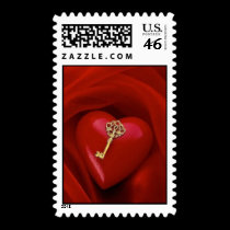 Key To My Heart stamps