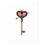 Key to My Heart  Postcard