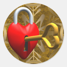 Key To My Heart Sticker