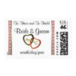 Key to My Heart Wedding postage