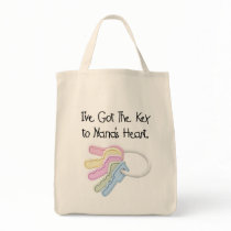 Key to Nana's Heart Tshirts and Gifts Bag