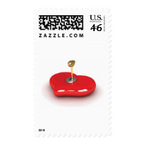 Key to Your Heart postage by knotth Key to Your Heart postage