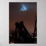 Key Tower in the Fog Posters