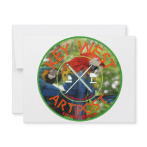Key West Artpost invitations