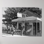 Key West Bait Shop, 1938 Print