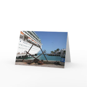 Key West - Blank Greeting Card card