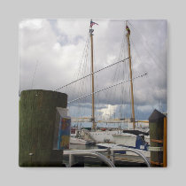 Key West Boats 1 Magnet magnets