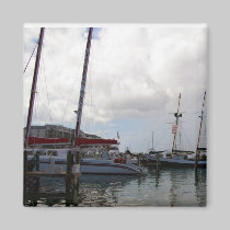 Key West Boats 3 Magnet