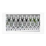 Key West Fence Detail Photo Card