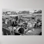Key West Fishermen, 1938 Print