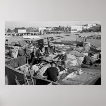 Key West Fishermen, 1938 Print
