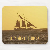 Key West Florida Keys Clipper Ship MousePad Photo by ScenicEarthStudios Key West Florida Keys Clipper Ship MousePad Photo