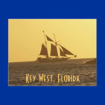 Key West Florida Keys Clipper Ship PostCard Photo by ScenicEarthStudios Key West Florida Keys Clipper Ship PostCard Photo