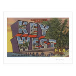 Key West, Florida - Large Letter Scenes Post Card