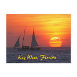 Key West, Florida Sunset Postcard