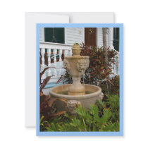 Key West Garden Fountain Invitation by Cayo_Heuso Key West Garden Fountain Invitation