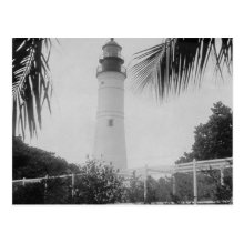Key West Lighthouse Postcard