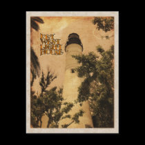 Key West Lighthouse Vintage Photo postcards