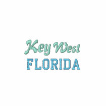 KEY WEST polo embroidered shirts by TropiCoolUniverse KEY WEST polo embroidered shirts
