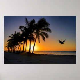 Key West Sunrise Poster