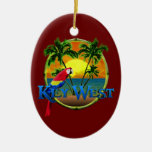 Key West Sunset Christmas Ornament