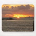 key west sunset mousepads