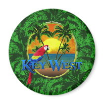 Key West Sunset Refrigerator Magnets
