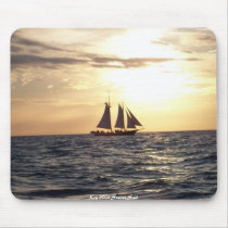 Key West Sunset Sail mousepads by ScurvyDawg Key West Sunset Sail mousepads